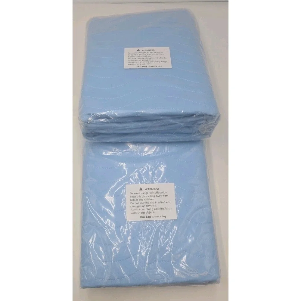 2 Teal Elite Washable Positioning Bed Pad with 8 Reinforced Handles – 34